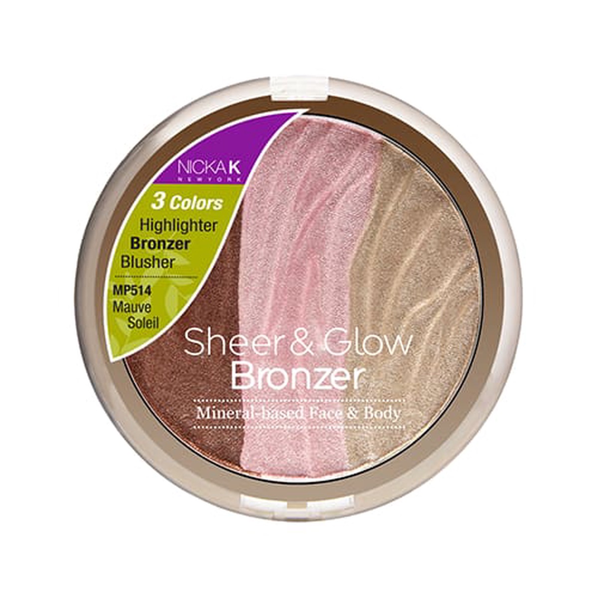 Nicka K Sheer & Glow Bronzer