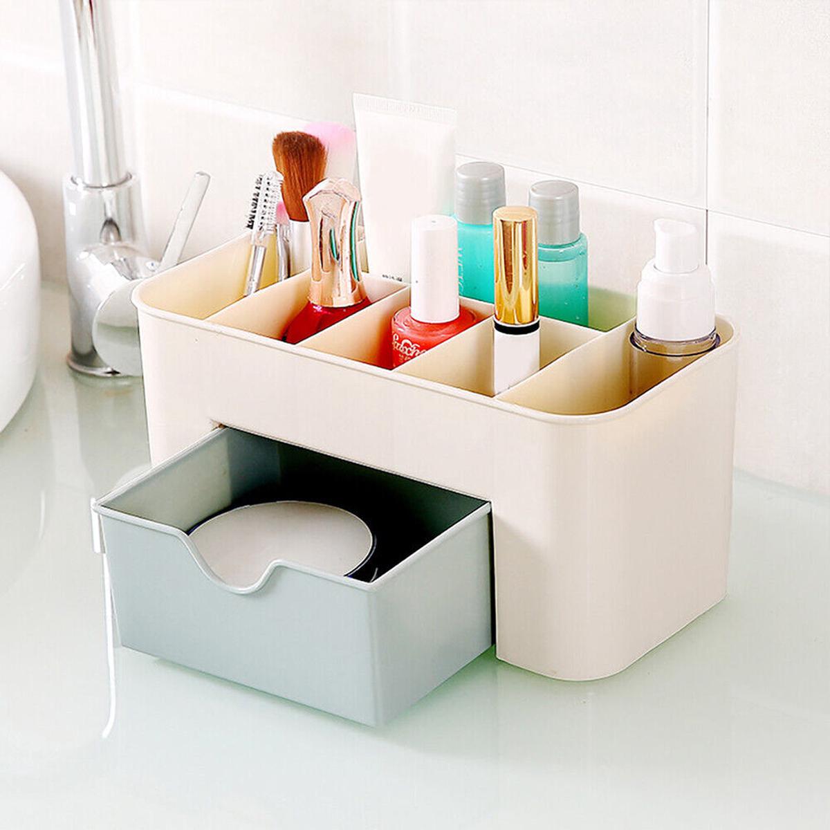 Portable Makeup Organizer Storage Box