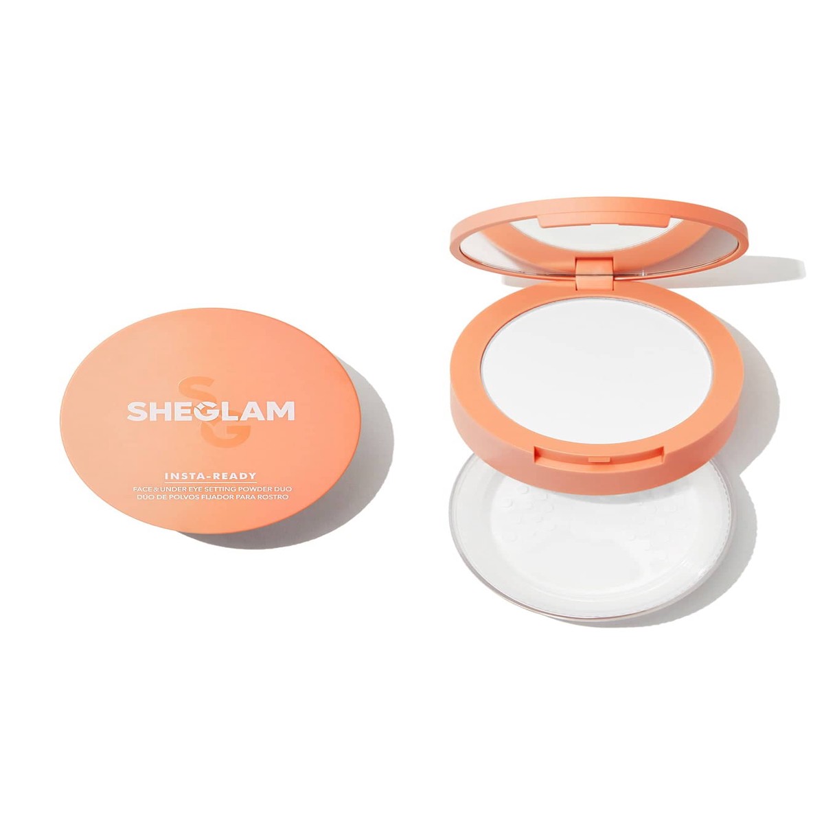 Sheglam Insta - Ready Face & Under Eye Setting Powder Duo - Translucent