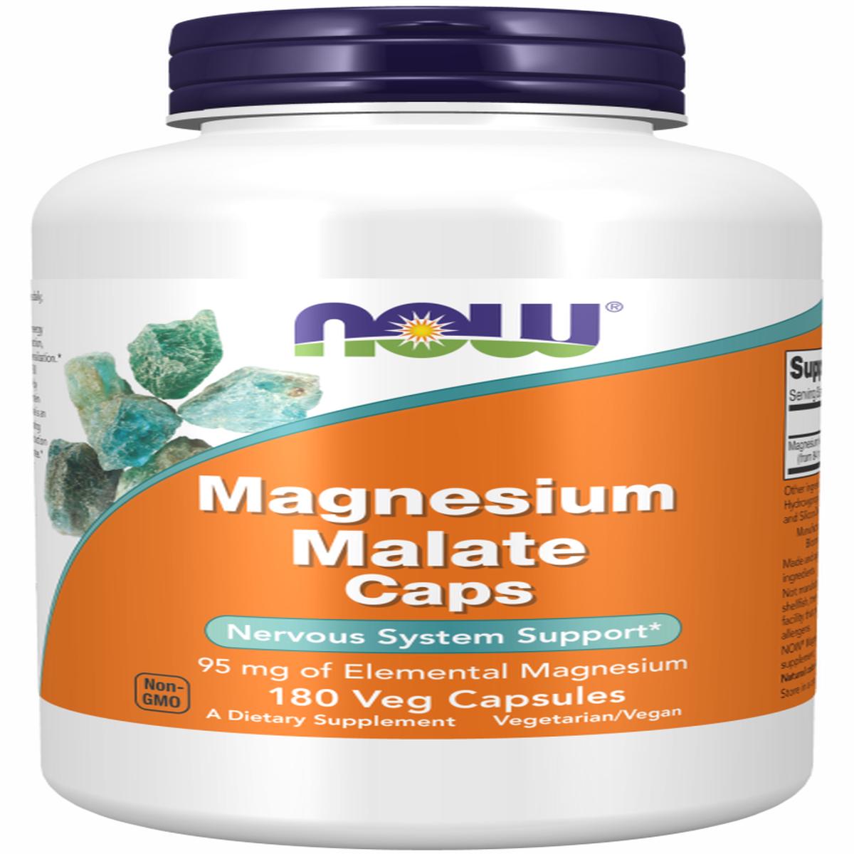 Magnesium Malate Caps Veg Capsules