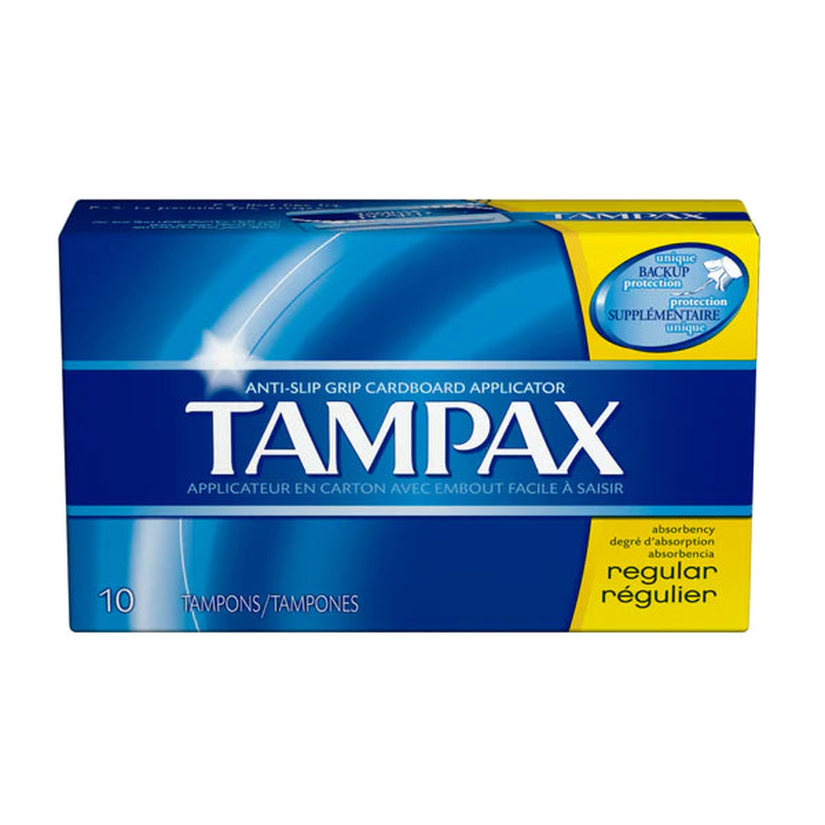 Regular Absorbency Tampons 10-pack