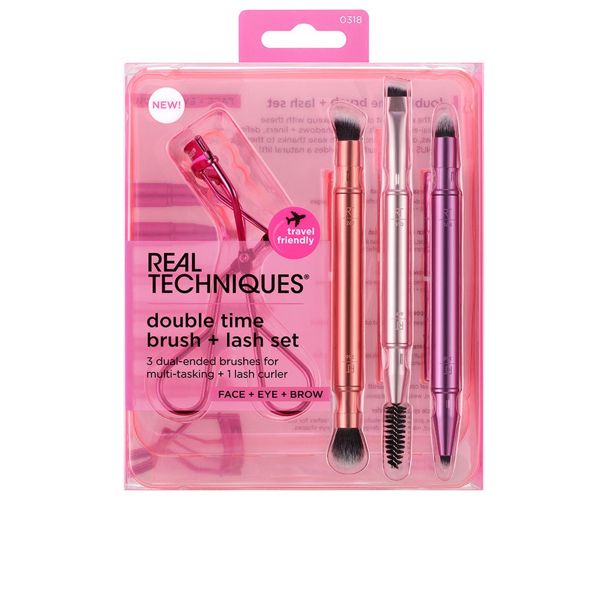 DOUBLE TIME BRUSH + LAST CASE 4 pcs