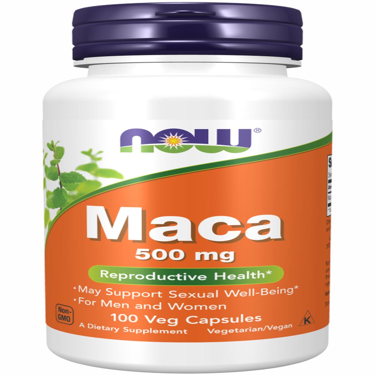 Maca 500 mg Veg Capsules