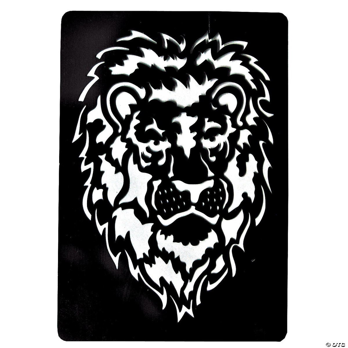 Stencil Lion