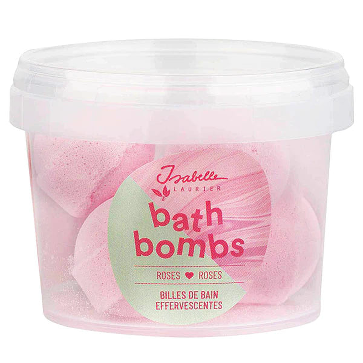 5 white Bath Bombs