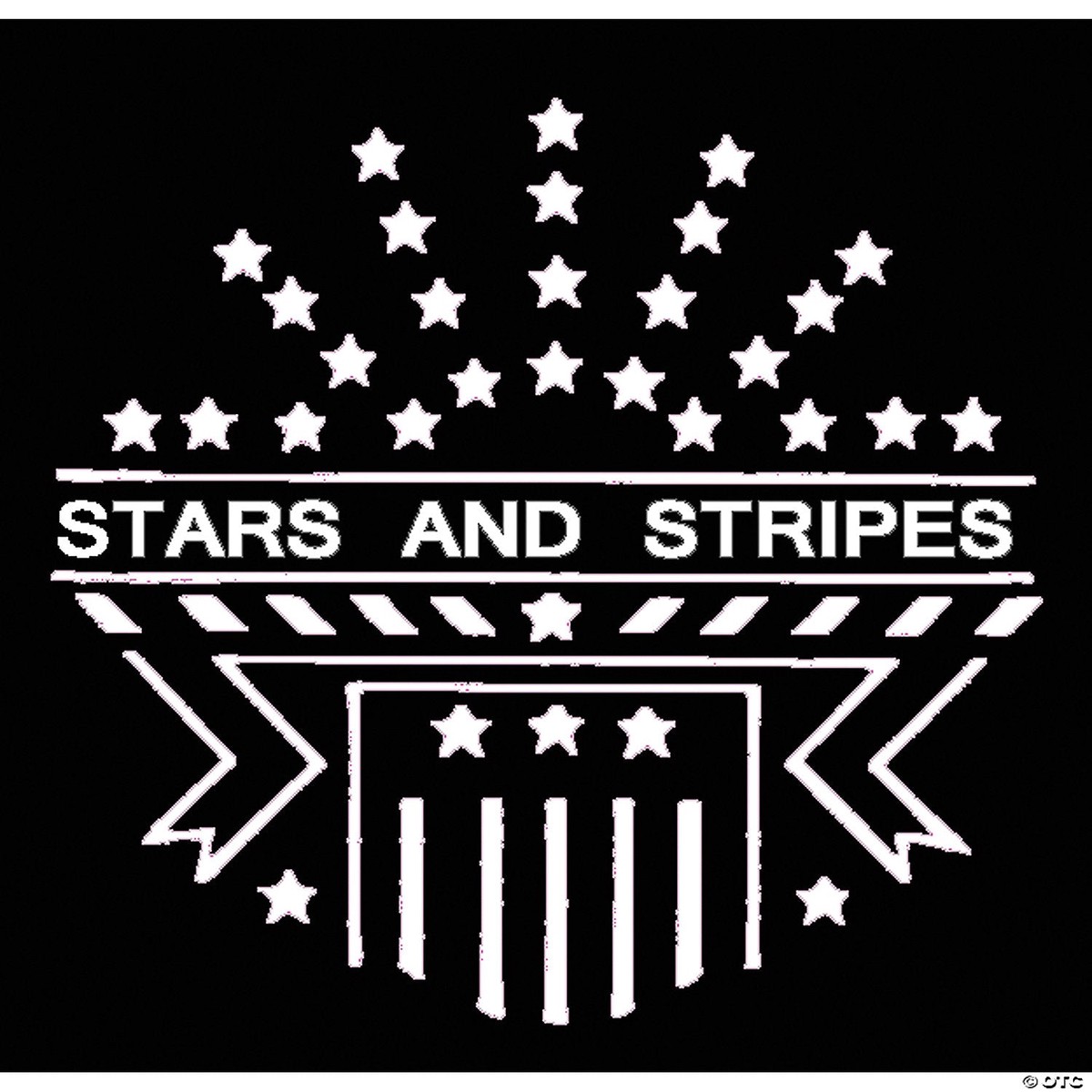 Stencil Stars Stripes Stainless