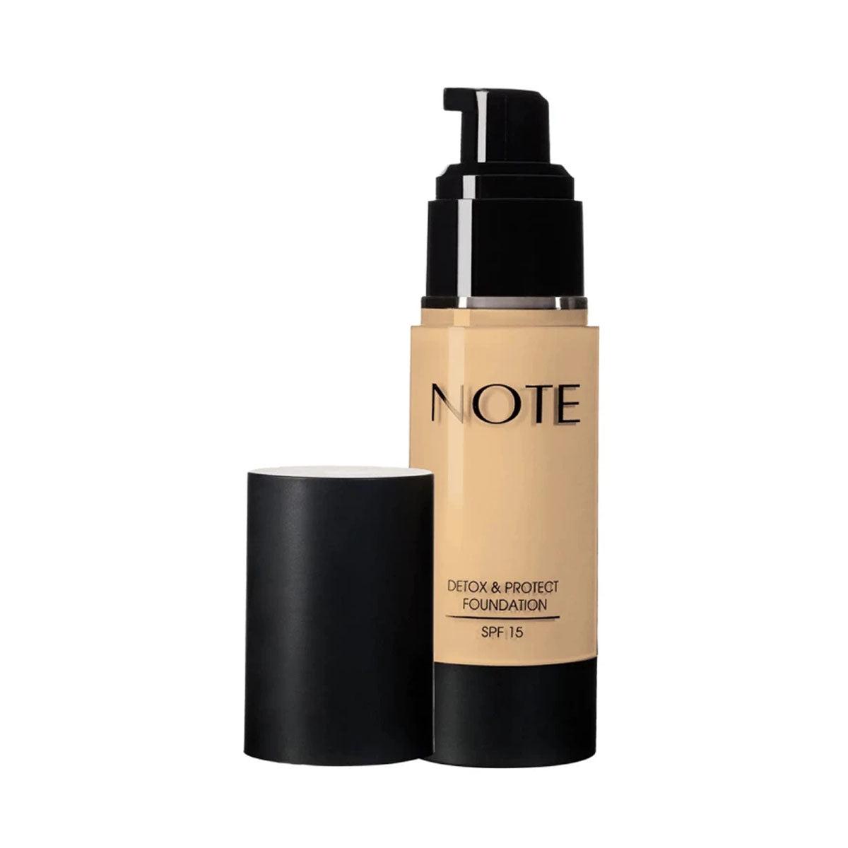 Note Detox & Protect Foundation Spf15