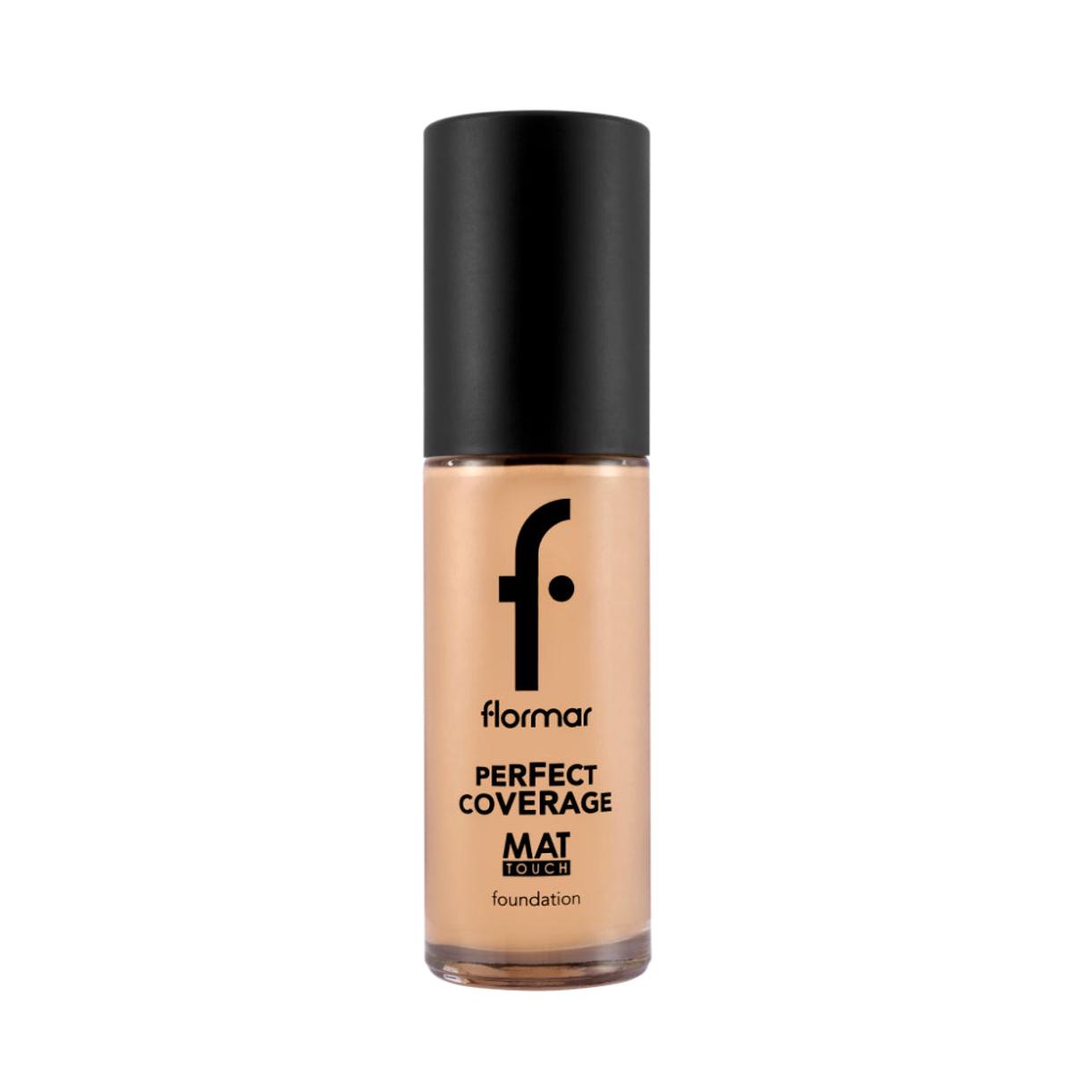 Flormar Perfect Coverage Mat Touch Liquid Foundation
