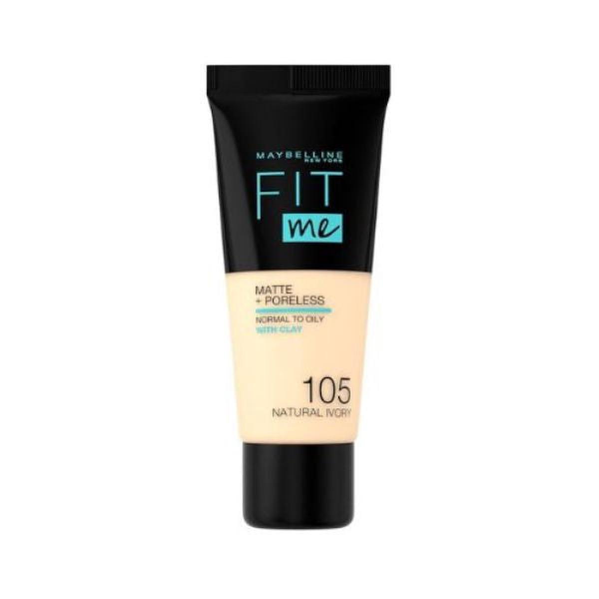 Fit Me Matte Poreless Liquid Foundation Ideal For Normal To Oily Skin